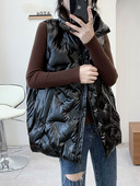 Vesta casual dama cu guler