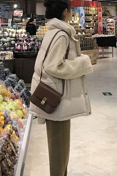 Dviejų spalvų moteriška liemenė