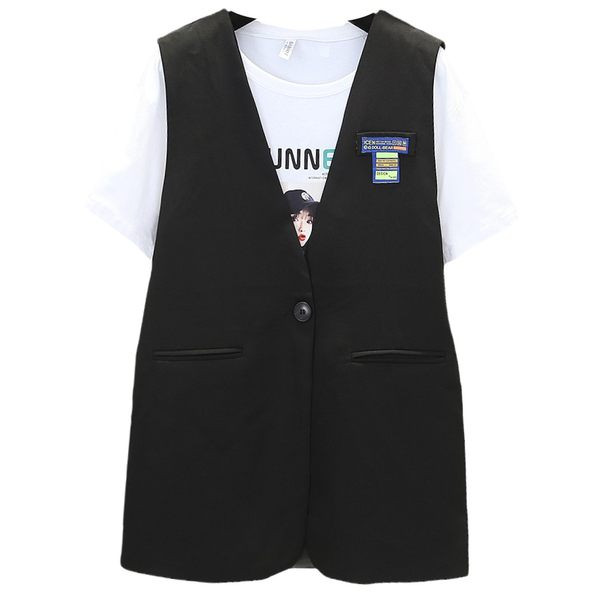 Vesta eleganta de dama cu broderie