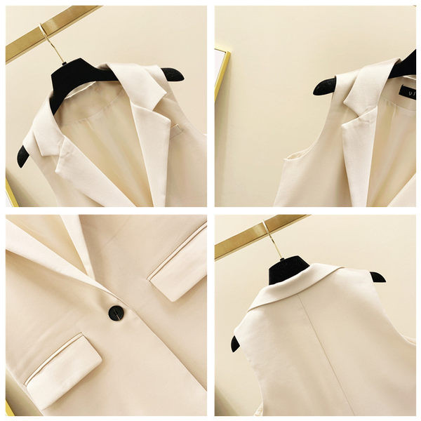 Vestă de damă model nou cu decolteu ascuțit