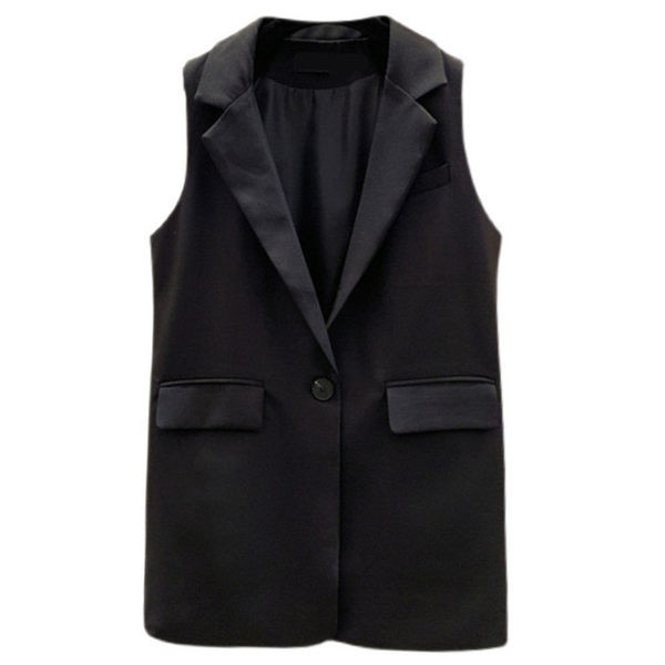 Vestă de damă model nou cu decolteu ascuțit