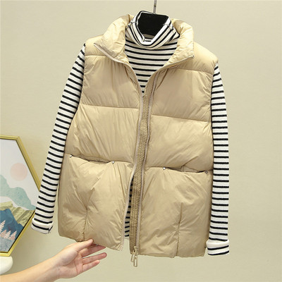 Női mellény kövekkel és zsebbel