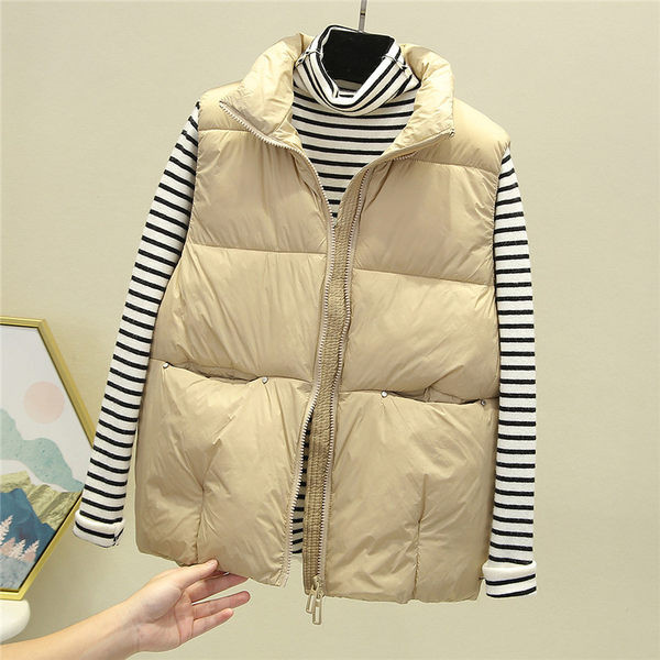 Női mellény kövekkel és zsebbel