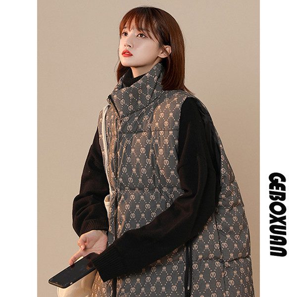 Moteriška laisvalaikio liemenė su raštu ir pamušalu