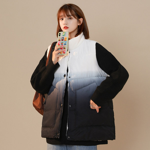 Moteriška laisvalaikio vaivorykštinių spalvų liemenė