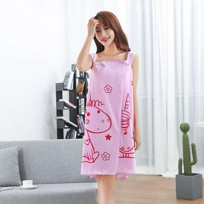 Seksualus moteriškas dėvimas vonios rankšluostis Sling Vonios sijono vamzdelis Paplūdimio rankšluostis Sauna Maudymosi chalatas