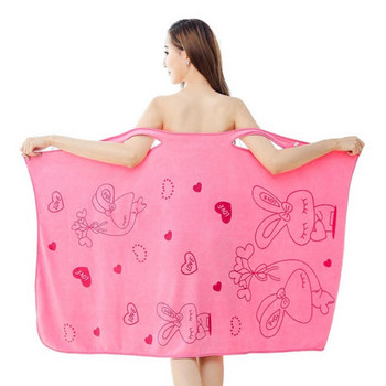 Микрофибърна мека кърпа за баня Модни дамски секси бързосъхнещи магически къпане за плажни спа халати за пране на дрехи за плажни рокли