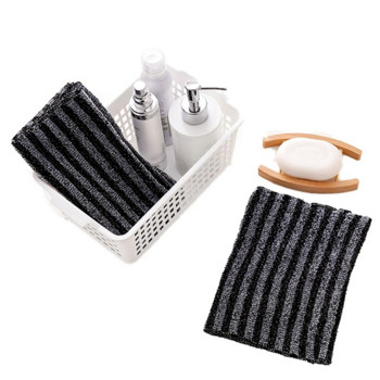 Японска триеща кърпа за баня, найлонова кърпа, четка за кърпи за гръб, ексфолиращ скраб, гъба за душ, тяло, аксесоари за баня