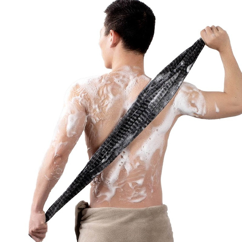 Japanska trljajuća krpa za kupanje Najlonski ručnik Četka za leđa Ručnici Piling spužva za tuširanje Tijelo Kupaonski pribor