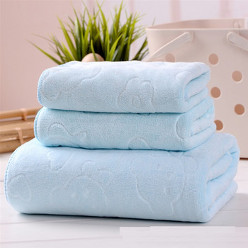 Микрофибърна абсорбираща кърпа мека плажна кърпа за душ мека баня за възрастни бързосъхнеща кърпа кърпи за баня 70x140см