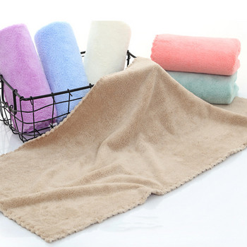 Луксозна голяма кърпа 70x140 см абсорбираща бързосъхнеща кърпа за баня абсорбираща мека комфортна микрофибърна дишаща кърпа за плаж
