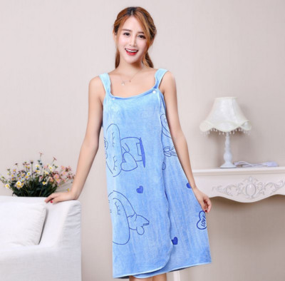 Prosop de baie moale din microfibră, la modă pentru femei, sexy, purtabil, uscare rapidă, baie magică, halate de baie pentru plajă, spa, spălarea hainelor Rochii de plajă