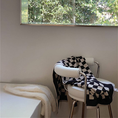 Super upijanje vode retro šahovski ručnik za lice za ruke, brzo sušenje Odgovarajući pamučni hotelski ručnik s dugim spajalicama