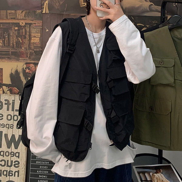 Vyriška liemenė su užtrauktuku ir kišene