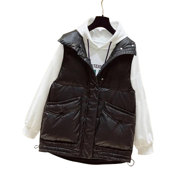 Női sportmellény zsebekkel