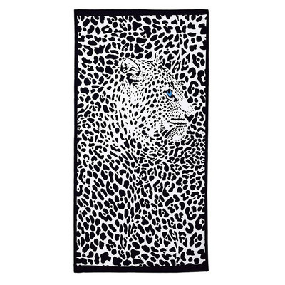 Prosop cu model zebră Activitate de imprimare din microfibră Prosop de plajă Păr Super Moale Apă 70*140 Cm Moale