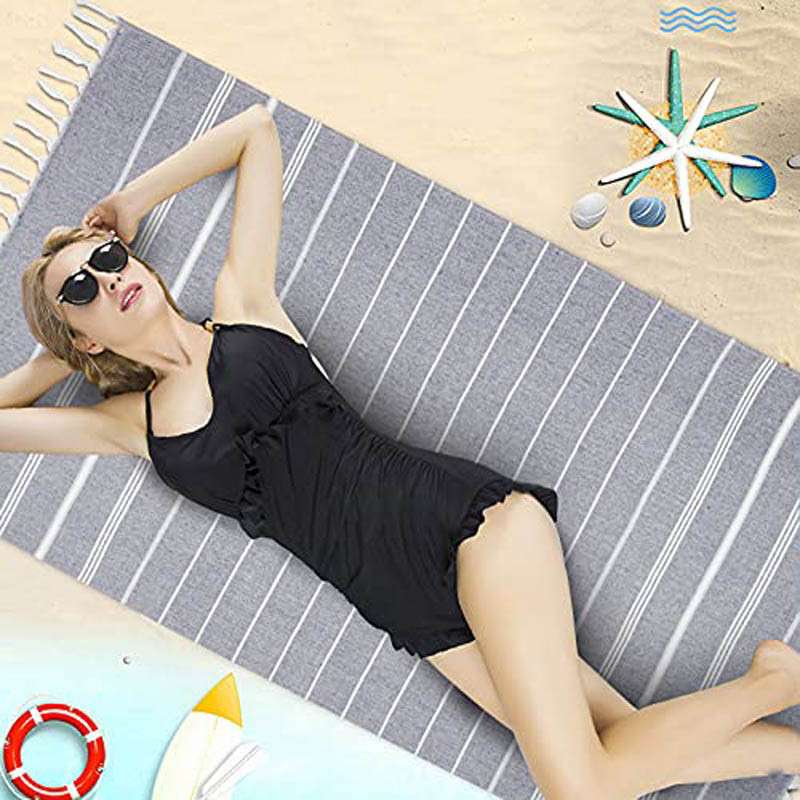 cu ciucuri pânză moale Terry Prosop de plajă pentru adulți Peshtemal foarte mare femei eșarfă de iarnă saună sportivă turcească prosop de baie