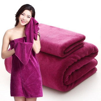 По-големи микрофибърни кърпи за баня, супер меки абсорбиращи и бързосъхнещи кърпи за баня, многофункционални кърпи