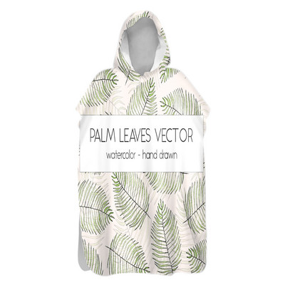 Listovi raznih oblika Ručnik za plažu za kupanje za djecu i odrasle Brzo sušeći mikrofibra za bazen Veleprodaja Drop Shipping