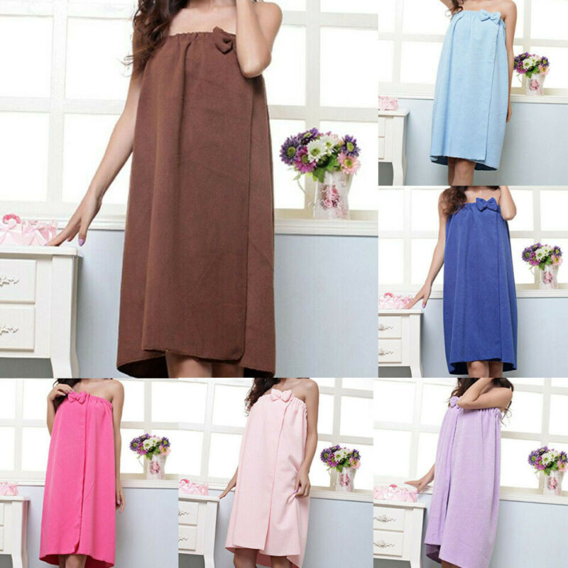 1 bucată prosop de baie din microfibră pentru femei halat de baie halat de baie pentru corp cadă spa cu fundă prosop învelit halat de baie super absorbant