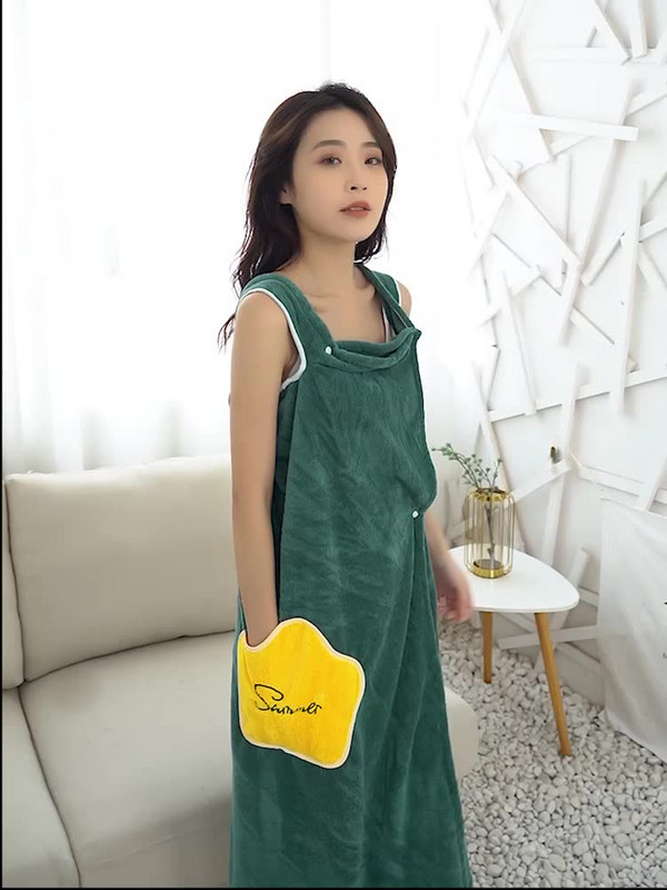 Nešiojami vonios rankšluosčiai, itin smulkaus pluošto rankšluosčiai, moteriški drabužiai, greitai džiūstantys paplūdimio SPA stebuklingi naktiniai drabužiai, miegantys QuickDry dušai