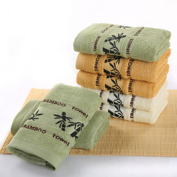 Комплект кърпи от бамбукови влакна Домашни кърпи за баня за възрастни Дебела абсорбираща кърпа за лице луксозни кърпи за баня Toalha De Praia