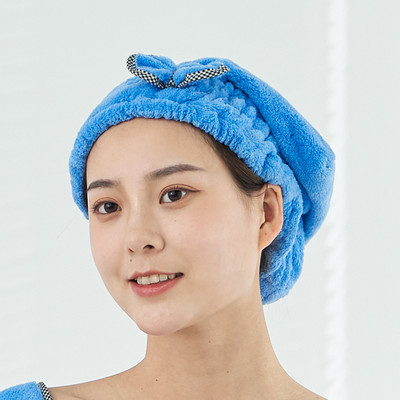 Prosop de baie din lână moale de corali magic, purtabilă, cu bretele pentru adulți, fustă de baie, bentiță, uscător de păr, șapcă de duș