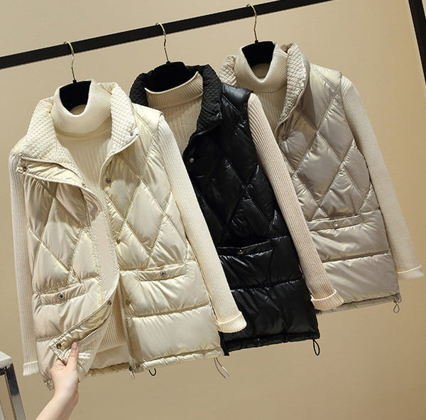 Stora moteriška liemenė su užtrauktuku