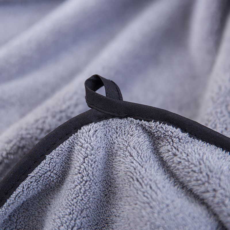 Prosop de baie pentru salon de înfrumusețare, mare, îngroșat, pentru masaj, cu uscare rapidă, lână de corali, absorbant din microfibră, prosop moale de baie