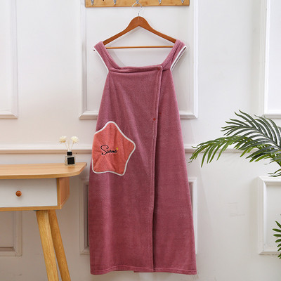 Női hordható mikroszálas fürdőköpeny zuhany női puha fürdőlepedő felnőtteknek Lady Lady Textil Fürdő- és szaunatörölközők Fürdőszoba