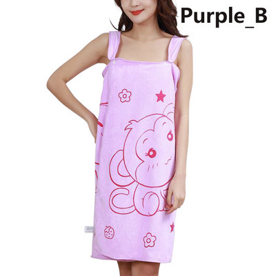 Nešiojami chalatai Moteriški vonios rankšluosčiai greitai džiūsta, minkšti ir nekenksmingi odai, sugeriantys vonios kambario pirties kilpiniai rankšluosčiai namų tekstilei