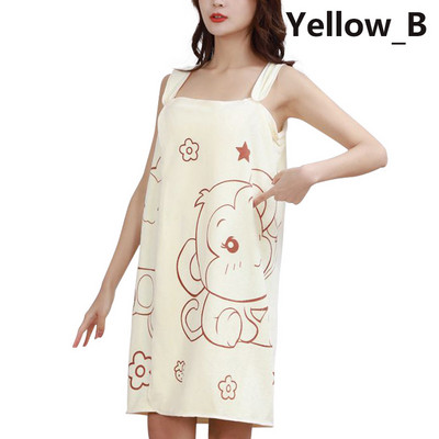 Nešiojami chalatai Moteriški vonios rankšluosčiai greitai džiūsta, minkšti ir nekenksmingi odai, sugeriantys vonios kambario pirties kilpiniai rankšluosčiai namų tekstilei