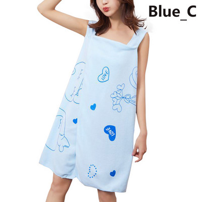 Nešiojami chalatai Moteriški vonios rankšluosčiai greitai džiūsta, minkšti ir nekenksmingi odai, sugeriantys vonios kambario pirties kilpiniai rankšluosčiai namų tekstilei