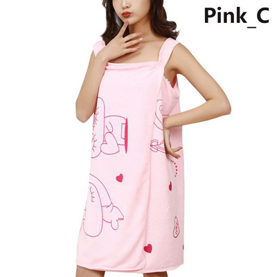 Nešiojami chalatai Moteriški vonios rankšluosčiai greitai džiūsta, minkšti ir nekenksmingi odai, sugeriantys vonios kambario pirties kilpiniai rankšluosčiai namų tekstilei