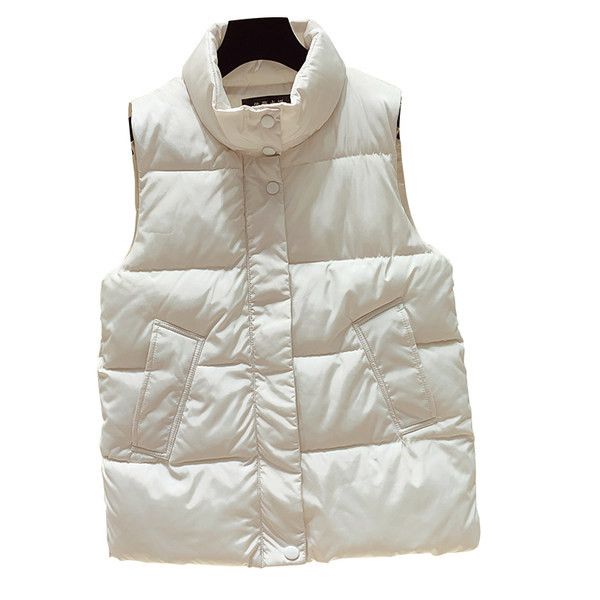 Moteriška plačia liemenė su užtrauktuku