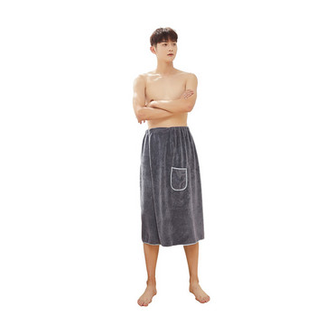 1 комплект мъжки кърпи за баня, плувни плажни кърпи, меки за домашни кърпи за баня, мъжки текстилен халат за баня