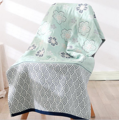 Bumbac care absoarbe apă pentru adulți împachetări de plajă, tifon, prosop de duș pentru baie, cu patru straturi, decorațiuni interioare