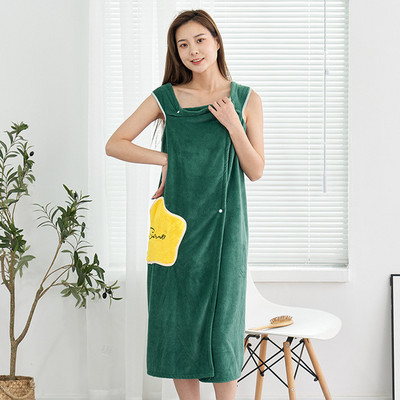 Nešiojami vonios rankšluosčiai Superfine Fiber rankšluosčiai Minkštas ir sugeriantis prašmatnus rankšluostis rudeniniam viešbučiui Namai Vonios dovanos Moteriškas chalatas