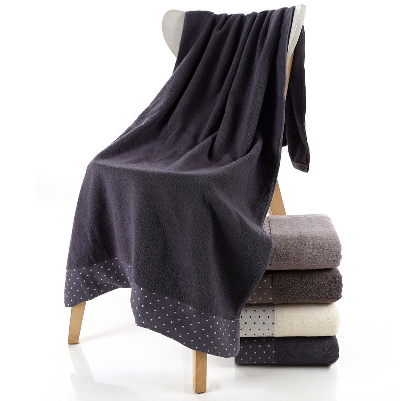 Nauji Minkštos medvilninės vonios rankšluosčiai suaugusiems Sugeriantys Kilpiniai prabangūs paplūdimio rankšluosčiai, skirti suaugusiems vyrams, moterims, pagrindiniai rankšluosčiai