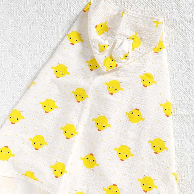 Prosop de baie pentru bebeluși Prosop pentru bebeluși Nou-născut cu glugă Prosoape de desene animate pentru sugari Pătură halat de baie pentru nou-născut Pătură de înfășurare pentru sugari 70x140cm