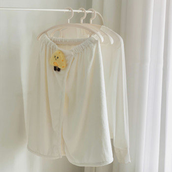 Носена мека микрофибърна кърпа за баня Регулируема еластична спа халат за баня за момичета Водопоглъщаща бързосъхнеща кърпа за коса за душ