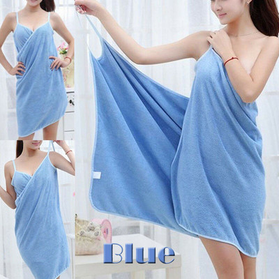 Домашна текстилна кърпа Дамски халати Хавлиена рокля за баня Дамска дамска бързосъхнеща плажна спа магическа нощница за сън