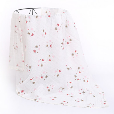 Babapólyás csecsemők bőrbarát muszlin babatakaró fürdőlepedők újszülöttek számára