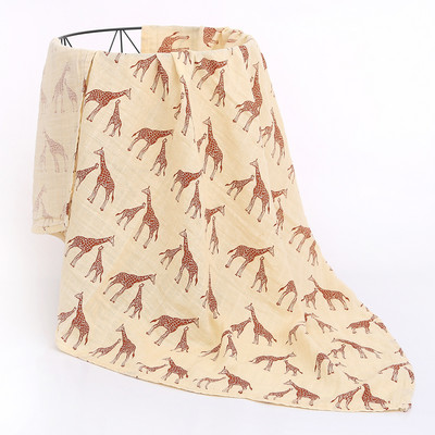 Babapólyás csecsemők bőrbarát muszlin babatakaró fürdőlepedők újszülöttek számára