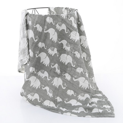 Babapólyás csecsemők bőrbarát muszlin babatakaró fürdőlepedők újszülöttek számára