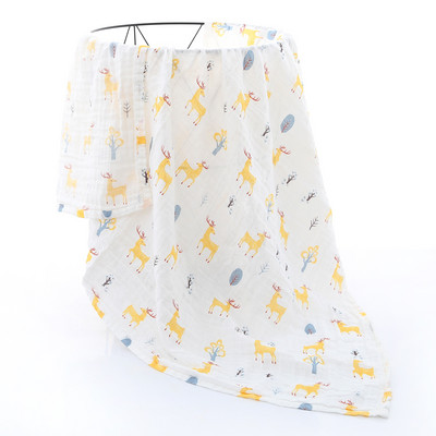 Babapólyás csecsemők bőrbarát muszlin babatakaró fürdőlepedők újszülöttek számára