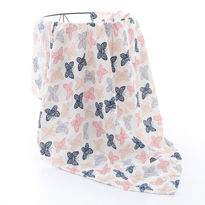 Babapólyás csecsemők bőrbarát muszlin babatakaró fürdőlepedők újszülöttek számára