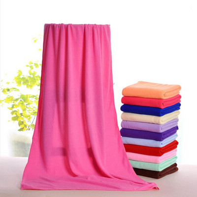 70cm*140cm Πολλαπλών χρωμάτων Supersoft Microfiber Πετσέτα μπάνιου Microfibre Αθλητική Πετσέτα γυμναστικής Γρήγορο στέγνωμα Πανί Εξαιρετικά μεγάλο