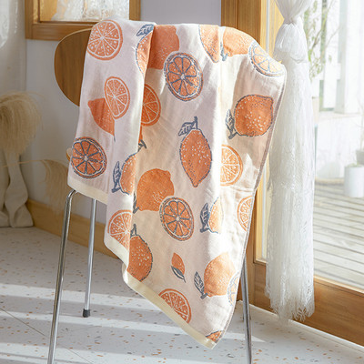 Prosop de baie din tifon din bumbac cu patru straturi pentru adulți, care absoarbe apa de uz casnic, prosoape de baie foarte mari, prosoape de plajă în aer liber