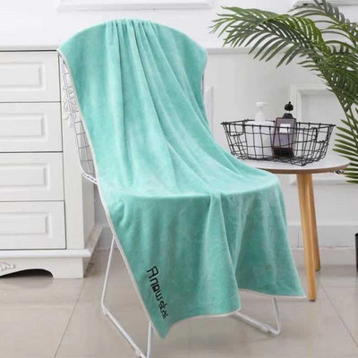 Geriausias 70x140 cm vientisos spalvos mikropluošto storas sugeriantis vonios rankšluostis paplūdimio saulės vonioms plaukimo treniruoklių salė Tenisas sportas porai